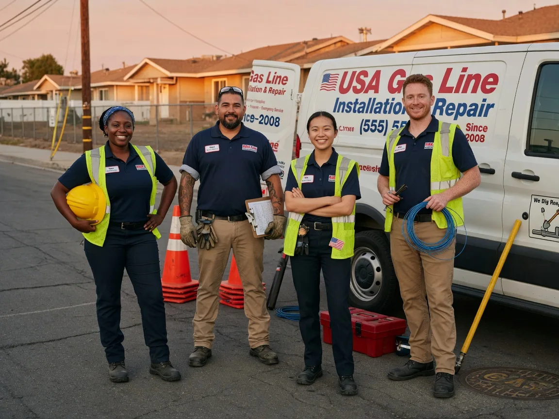 Gas Line Installation company in Mounds, OK